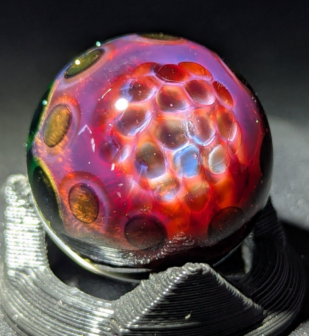 Solo experimental mushroom marble