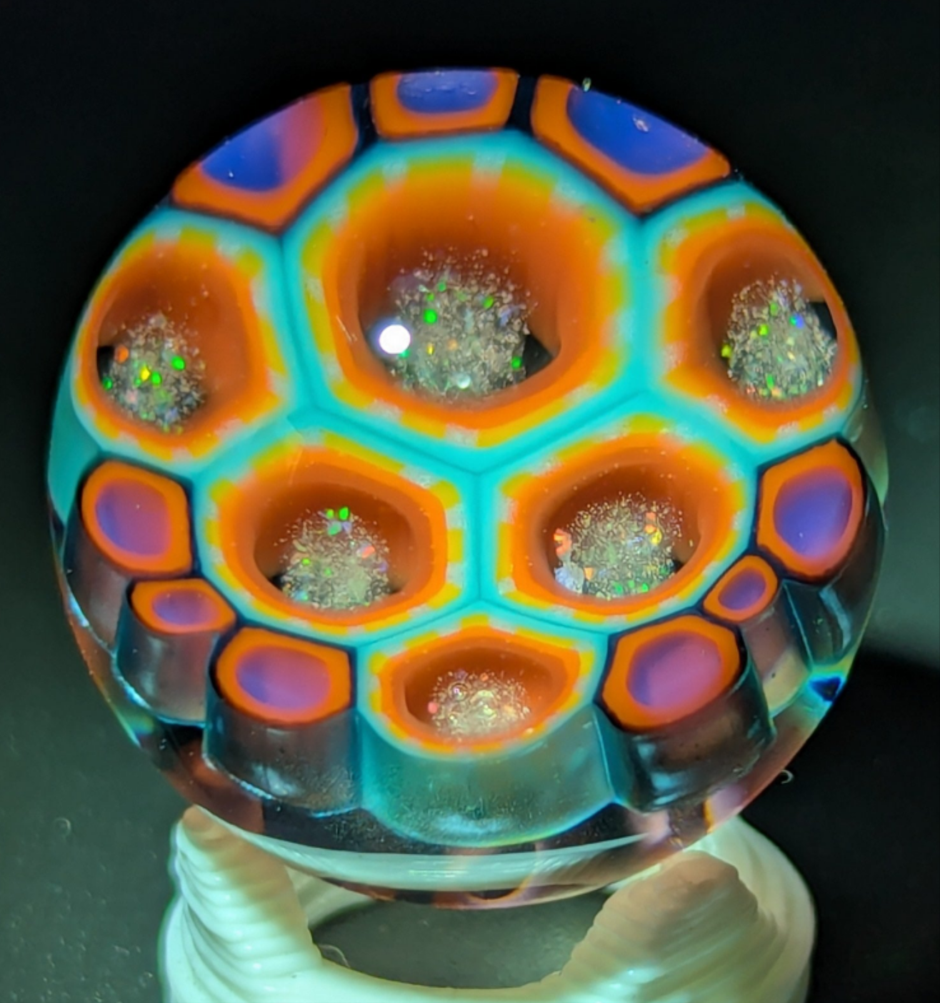 Solo crushed opal Millie marble