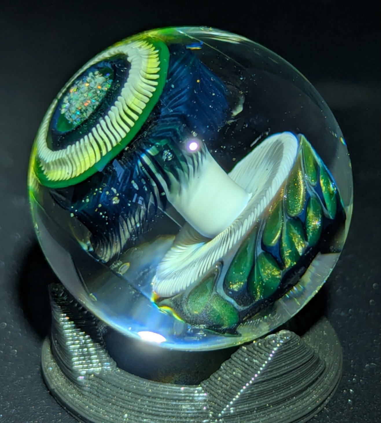 AKM mushroom marble collab