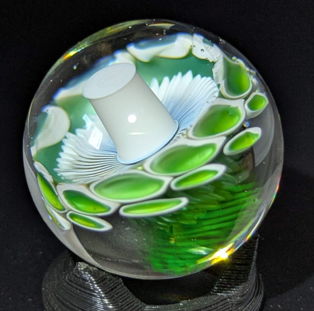 Solo swirl cap mushroom marble