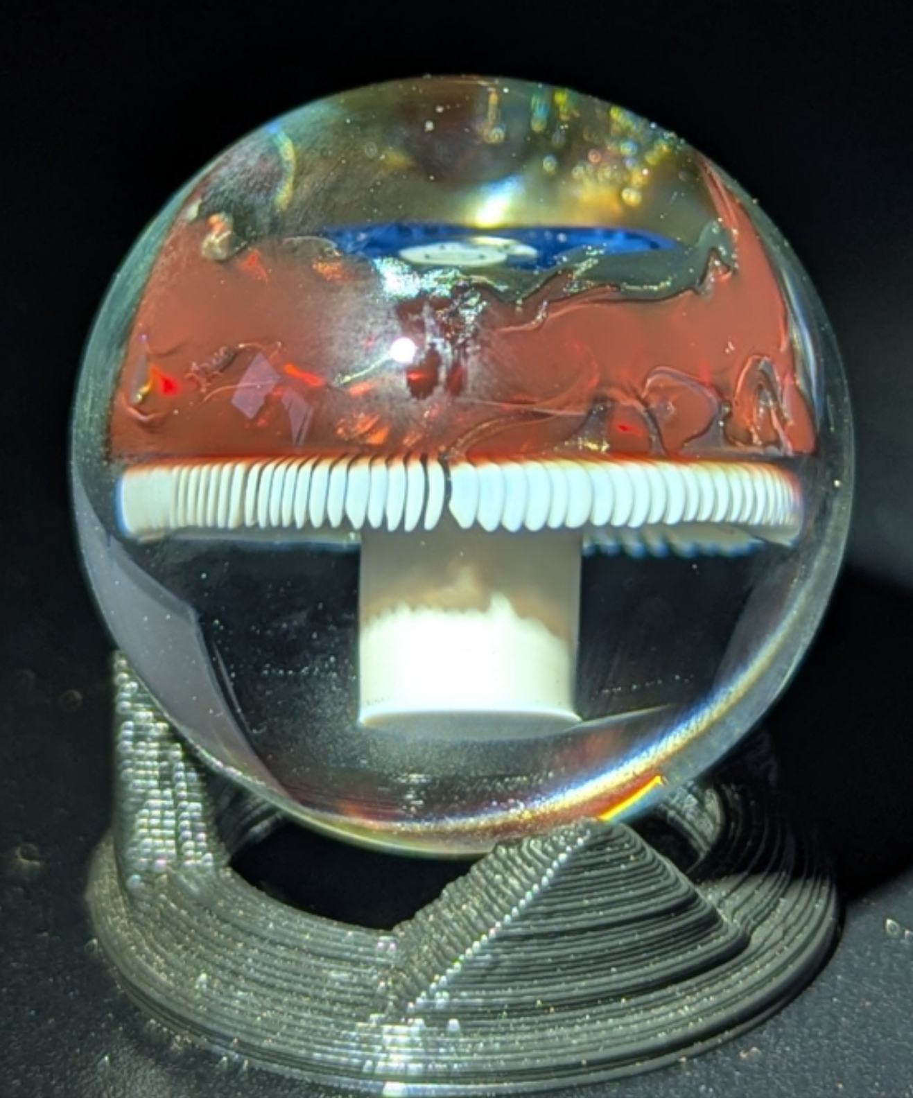 AKM mushroom marble collab
