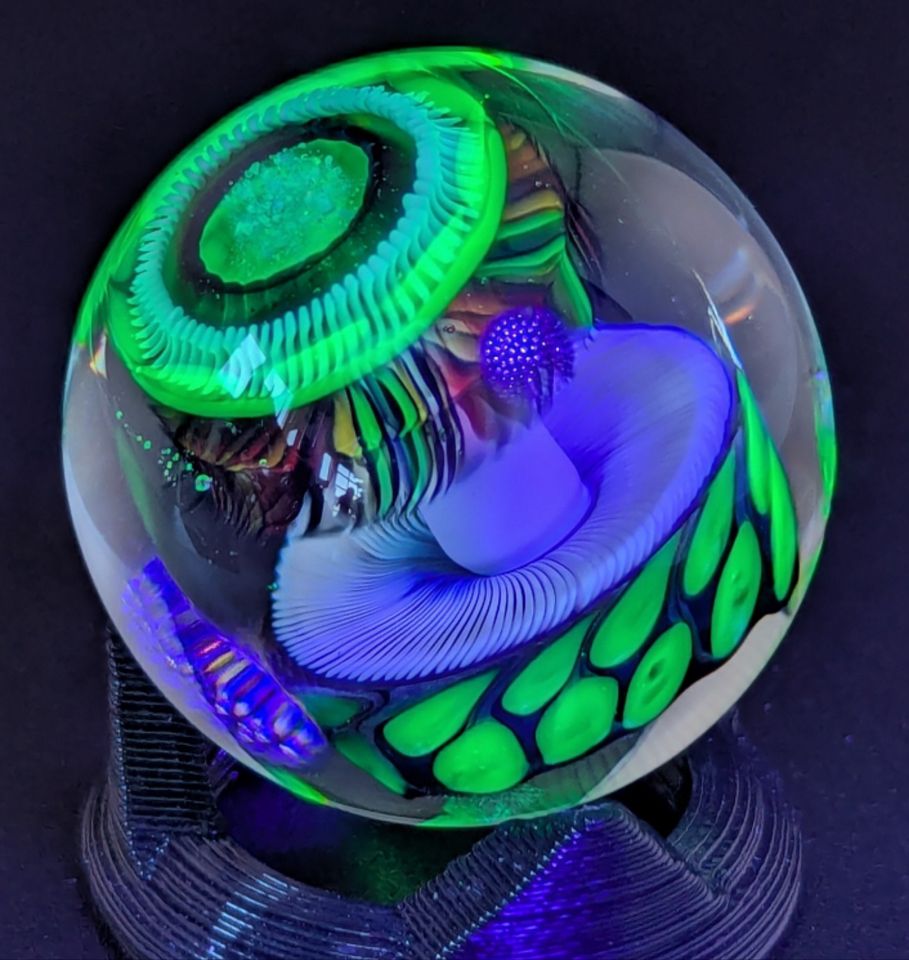 AKM mushroom marble collab
