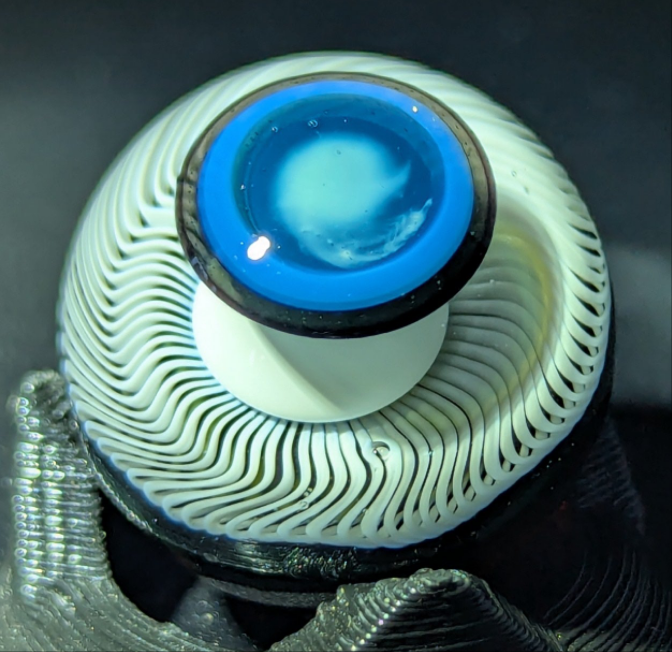 Solo experimental mushroom marble