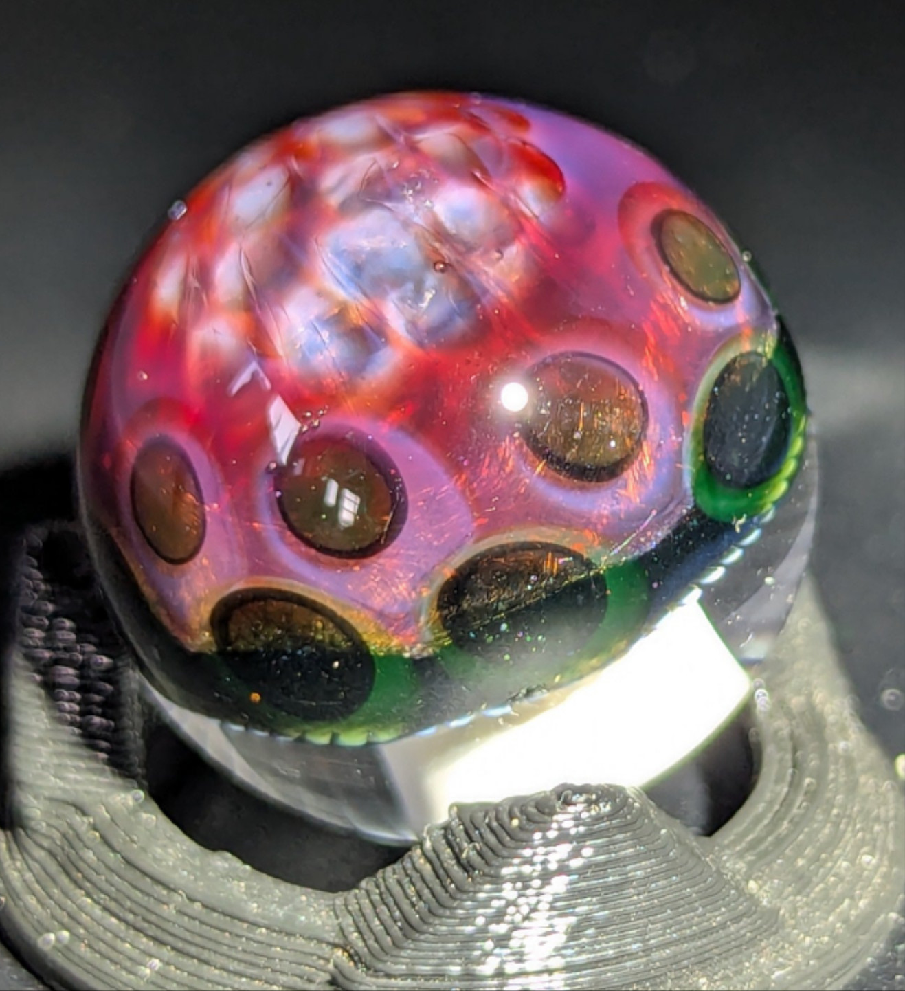 Solo experimental mushroom marble