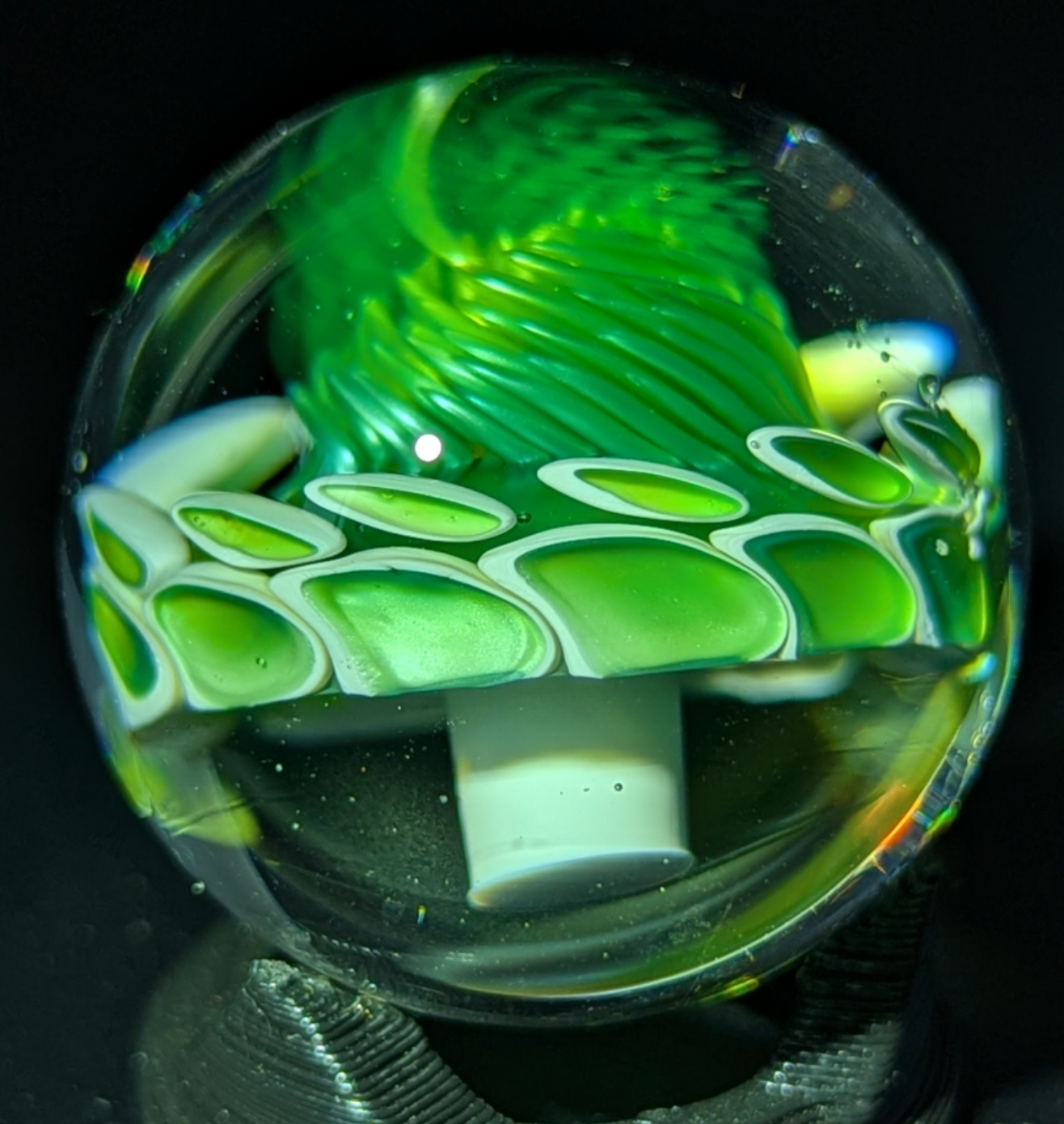 Solo swirl cap mushroom marble