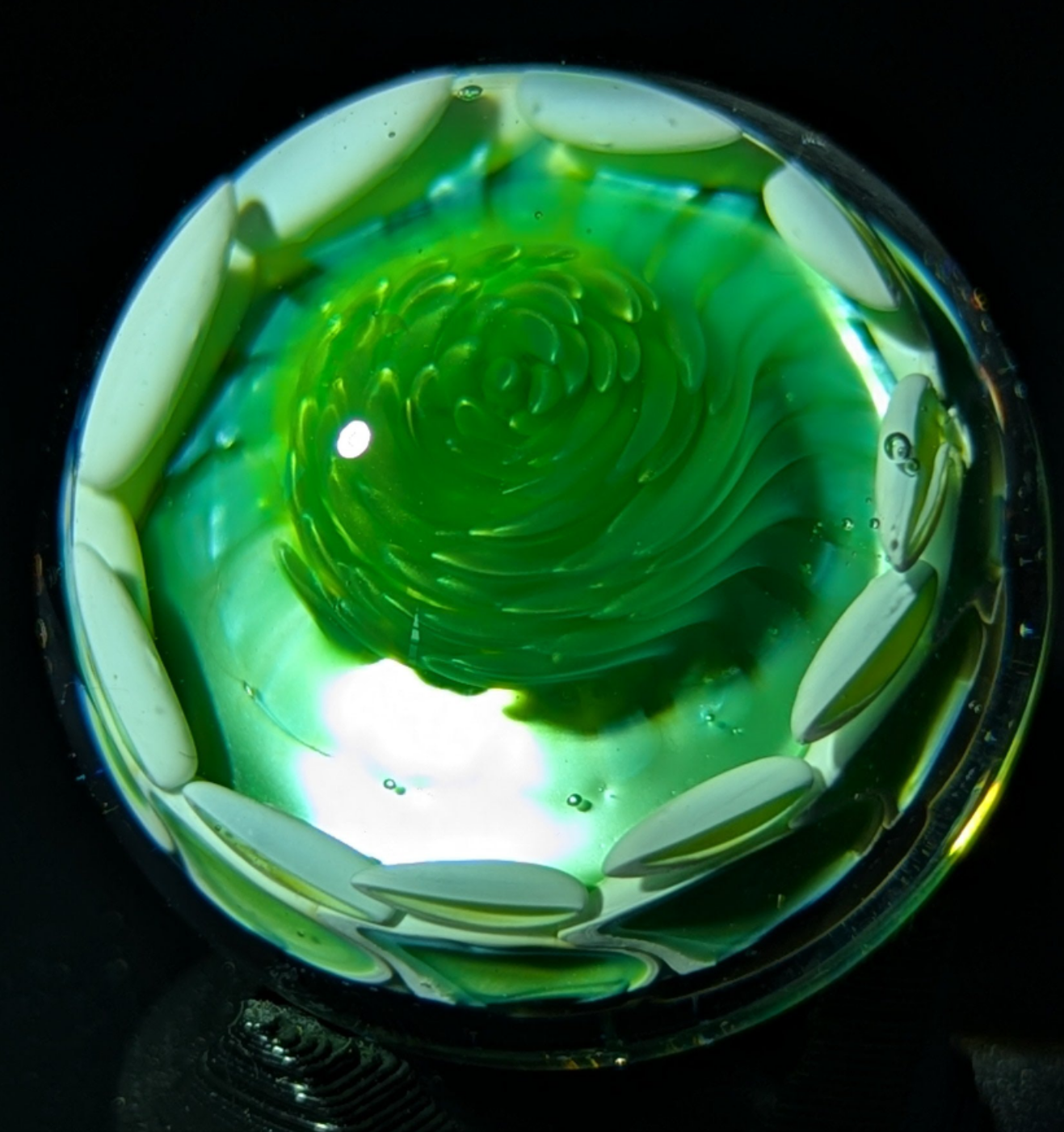 Solo swirl cap mushroom marble