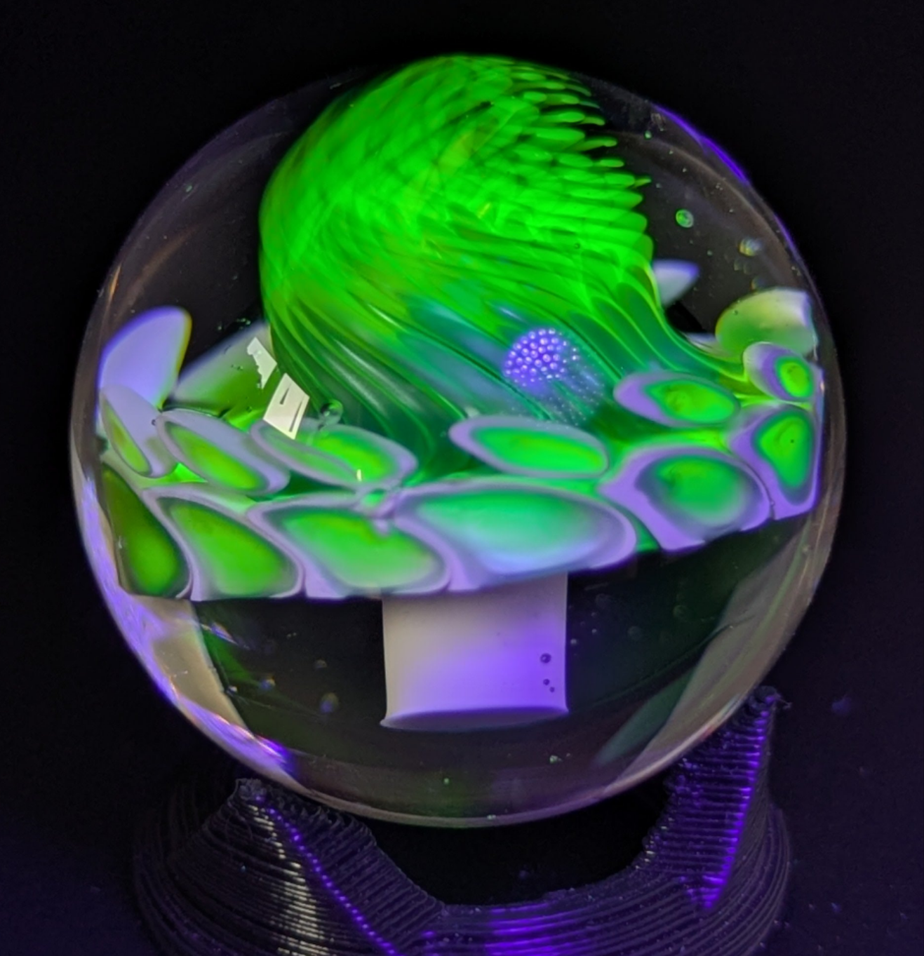 Solo swirl cap mushroom marble