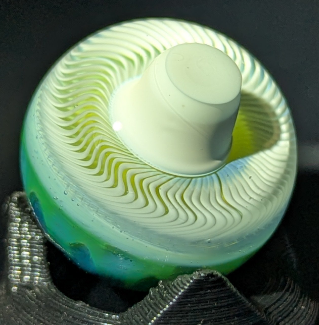 Solo mushroom marble