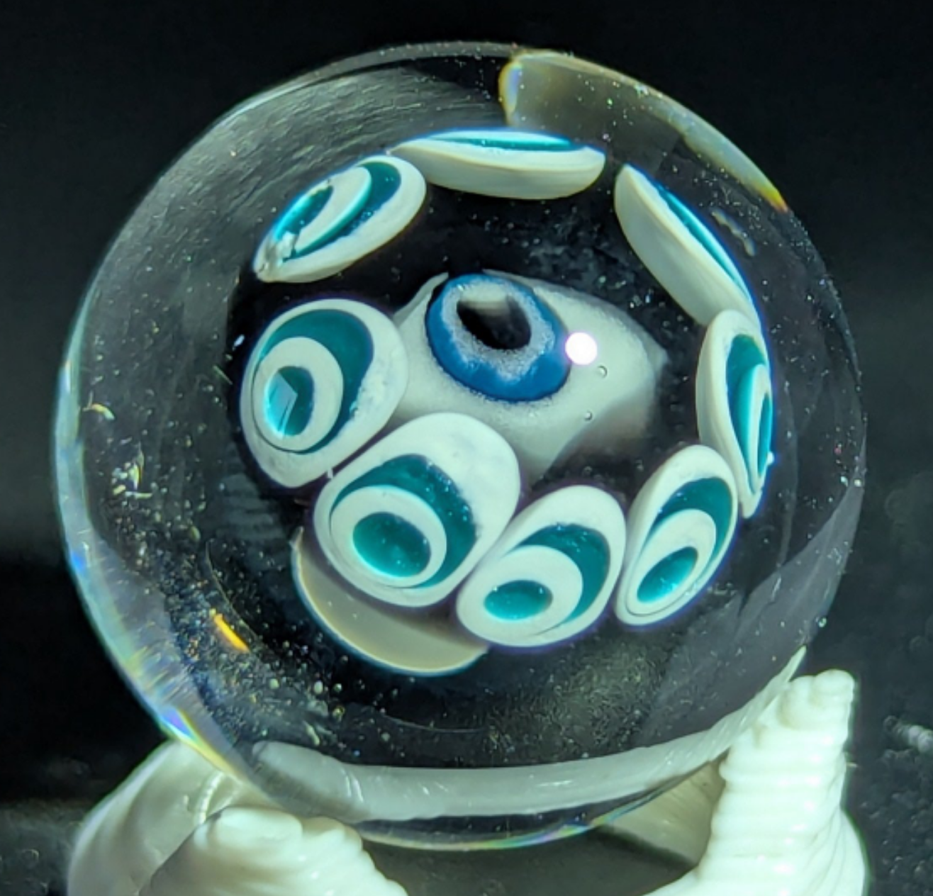Moo glass mushroom collab