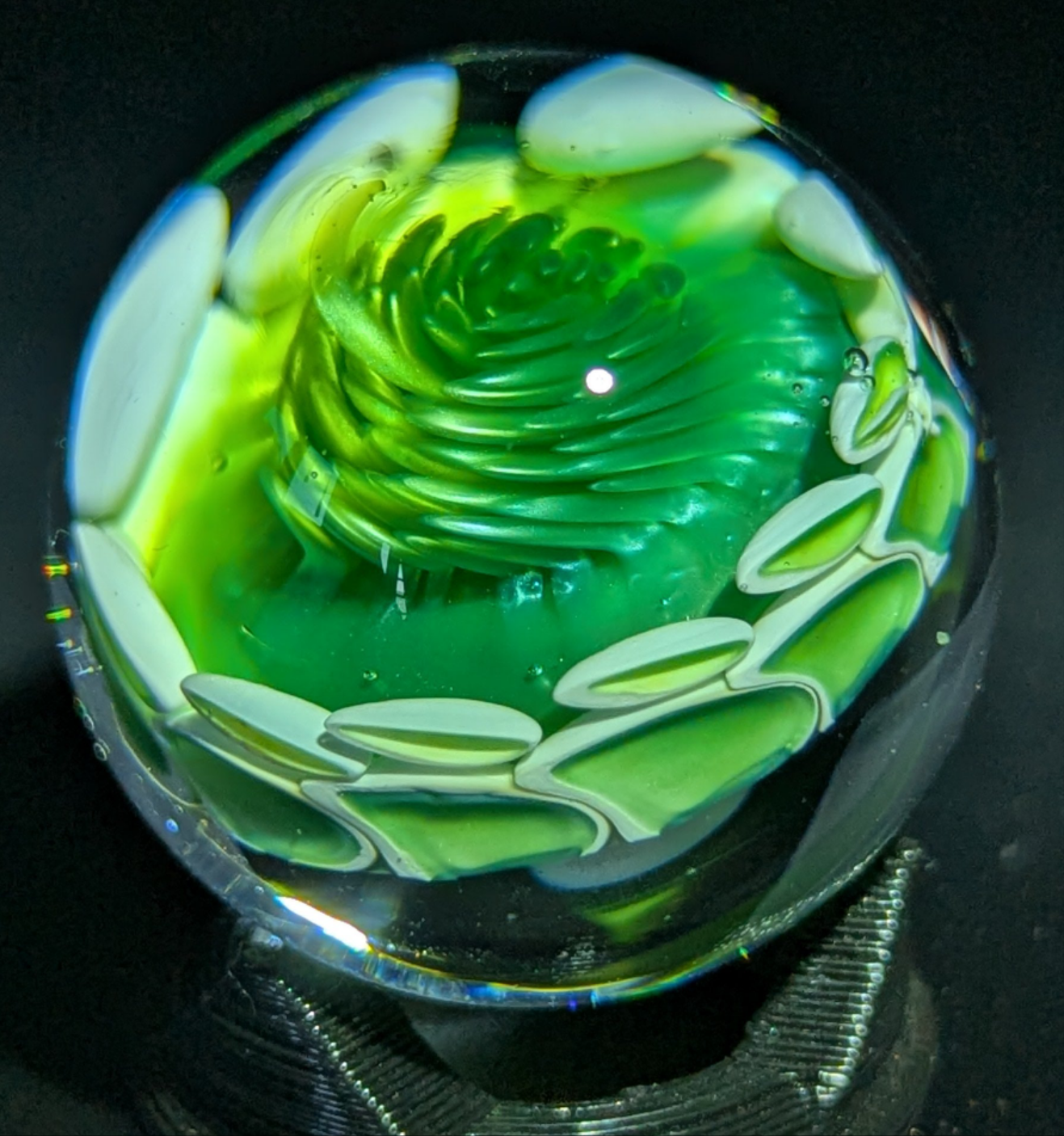 Solo swirl cap mushroom marble